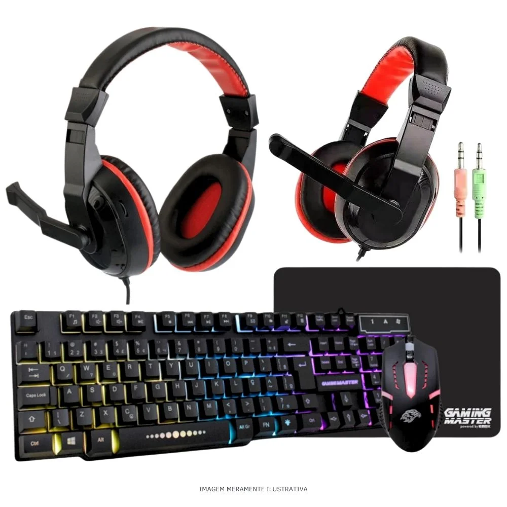 "Computador PC Gamer Completo Balão.info Intel Core I5 SSD 240GB 16gb Gabinete Aquário Teclado Mouse Mouse Pad E Headset Gamer Monitor 23"" WINDOWS 10 Pro Trial" - view 4