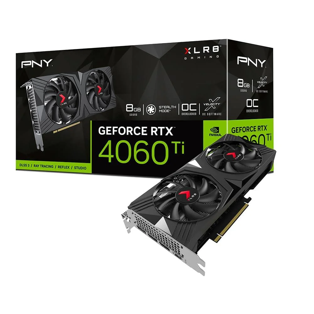 グラフィックボード・グラボ・ビデオカード PNY GeForce RTX 4060 Ti 8GB OC KaBuM Aperte o K e evolua em Tecnologia e Games