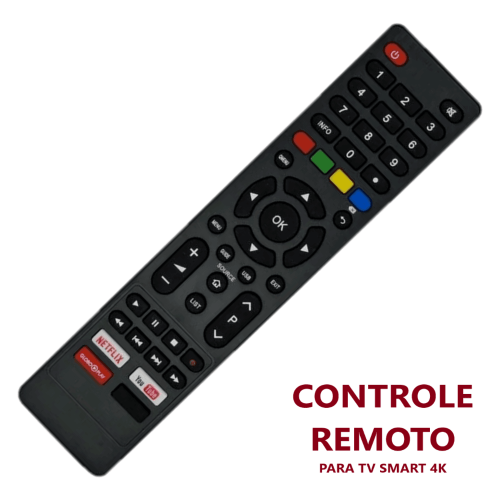 Controle Remoto Tv Philco 4k Smart -9124 -9028