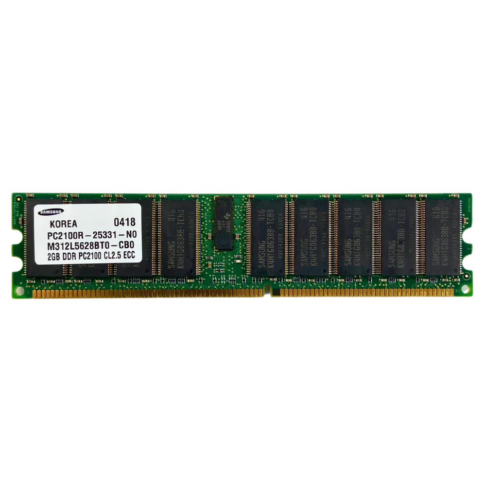 Memória Para Servidor Samsung 2gb Ddr Sdram M312l5628bto-cbo Memória Para Servidor Samsung 2gb Ddr Sdram M312l5628bto-cbo