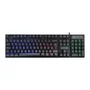 Teclado Semi Mecânico Gamer Neologic Infinite Play Black, Iluminação Rainbow, ABNT2