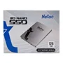 SSD Netac 128GB Sata Iii Leitura 560 Mb/s Gravação 520 Mb/s 3d Nand - Prata