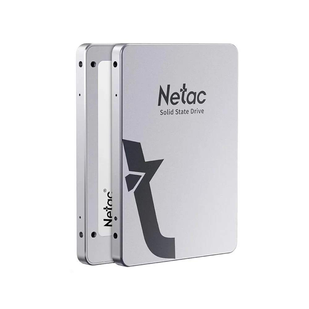 SSD Netac 128GB Sata Iii Leitura 560 Mb/s Gravação 520 Mb/s 3d Nand - Prata SSD Netac 128GB Sata Iii Leitura 560 Mb/s Gravação 520 Mb/s 3d Nand - Prata