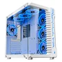Gabinete Gamer Rise Mode Galaxy Glass S/fan S/fonte Midtower Lateral/frontal Vidro Temperado Branco - Rm-ga-gg-fw
