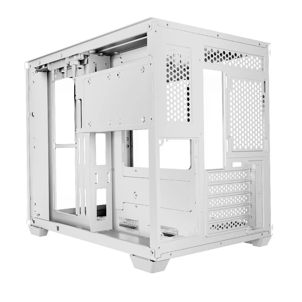 Gabinete Gamer Arbaton Vidro Temperado ARGB Branco Draxen(drn30a-wh)