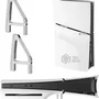 Suporte Base Horizontal Transparente Para Playstation 5 Slim Digital Ultra.
