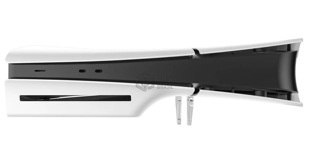 Suporte Base Horizontal Transparente Para Playstation 5 Slim Digital Ultra. Suporte Base Horizontal Transparente Para Playstation 5 Slim Digital Ultra.