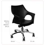 Cadeira Relic Office - Cinza Mushroom - Cromado