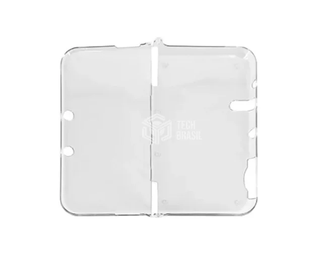 Capa Protetora Acrílico Para Nintendo New 3ds Case Transparente Cristal Capa Protetora Acrílico Para Nintendo New 3ds Case Transparente Cristal