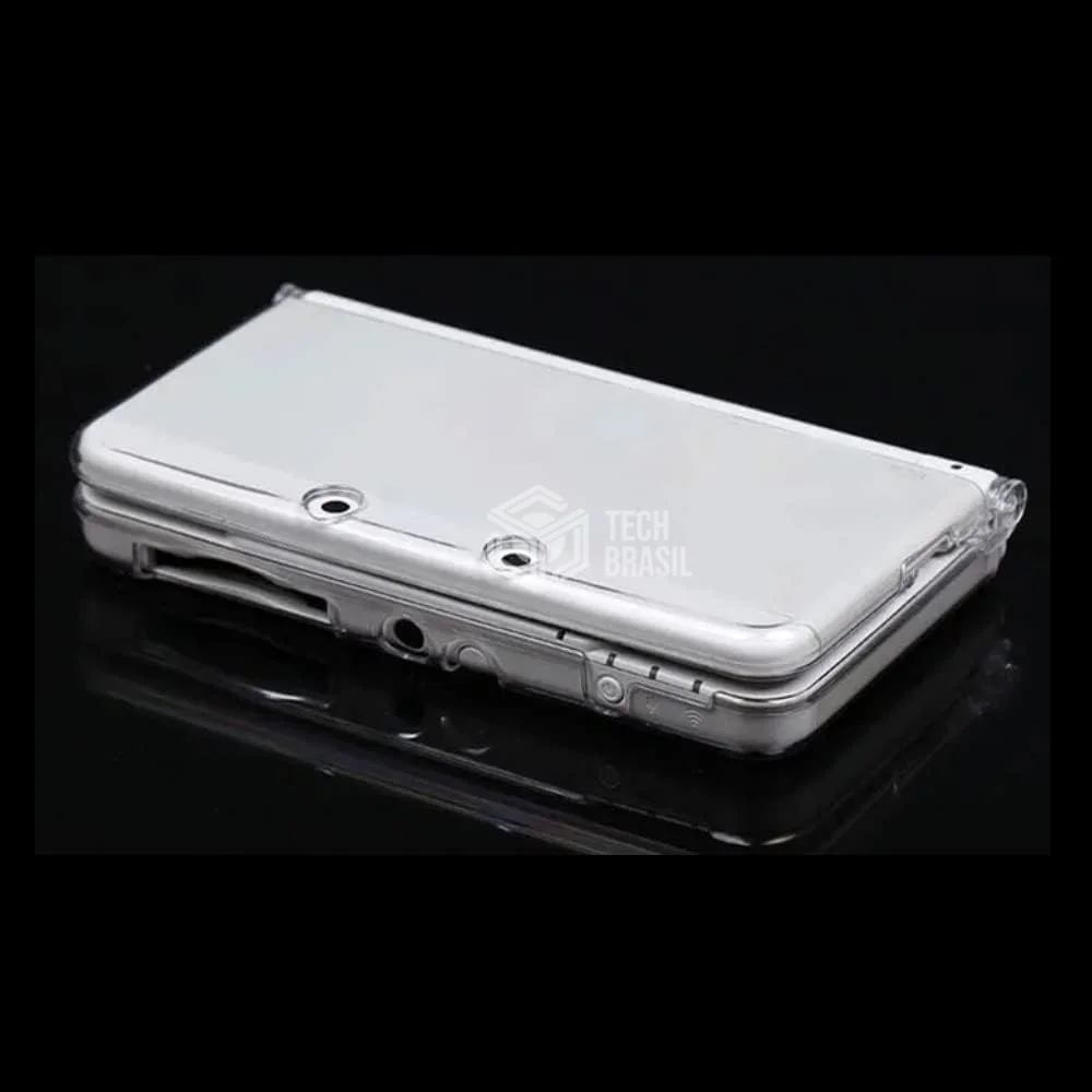 Capa Protetora Acrílico Para Nintendo New 3ds Case Transparente Cristal Capa Protetora Acrílico Para Nintendo New 3ds Case Transparente Cristal