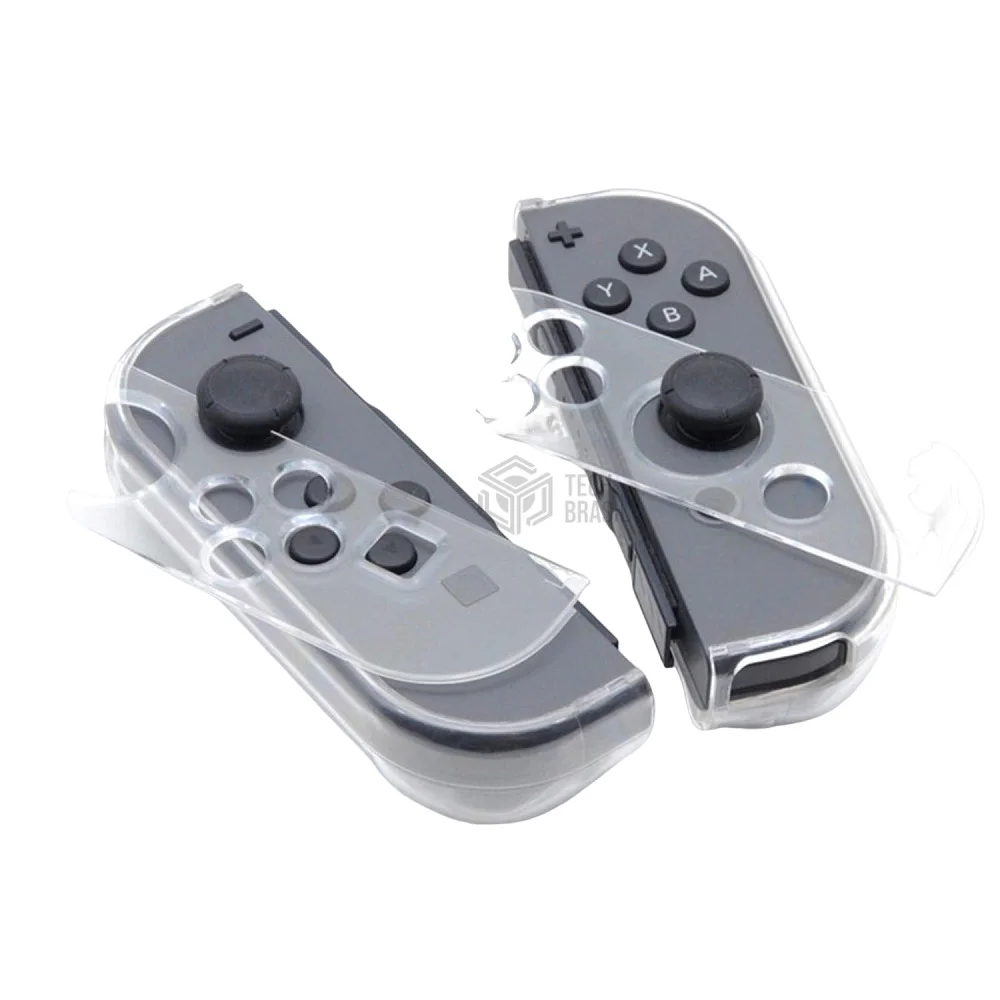 Capa Protetora Acrílico Para Nintendo Switch Joy-con Case Transparente Cristal