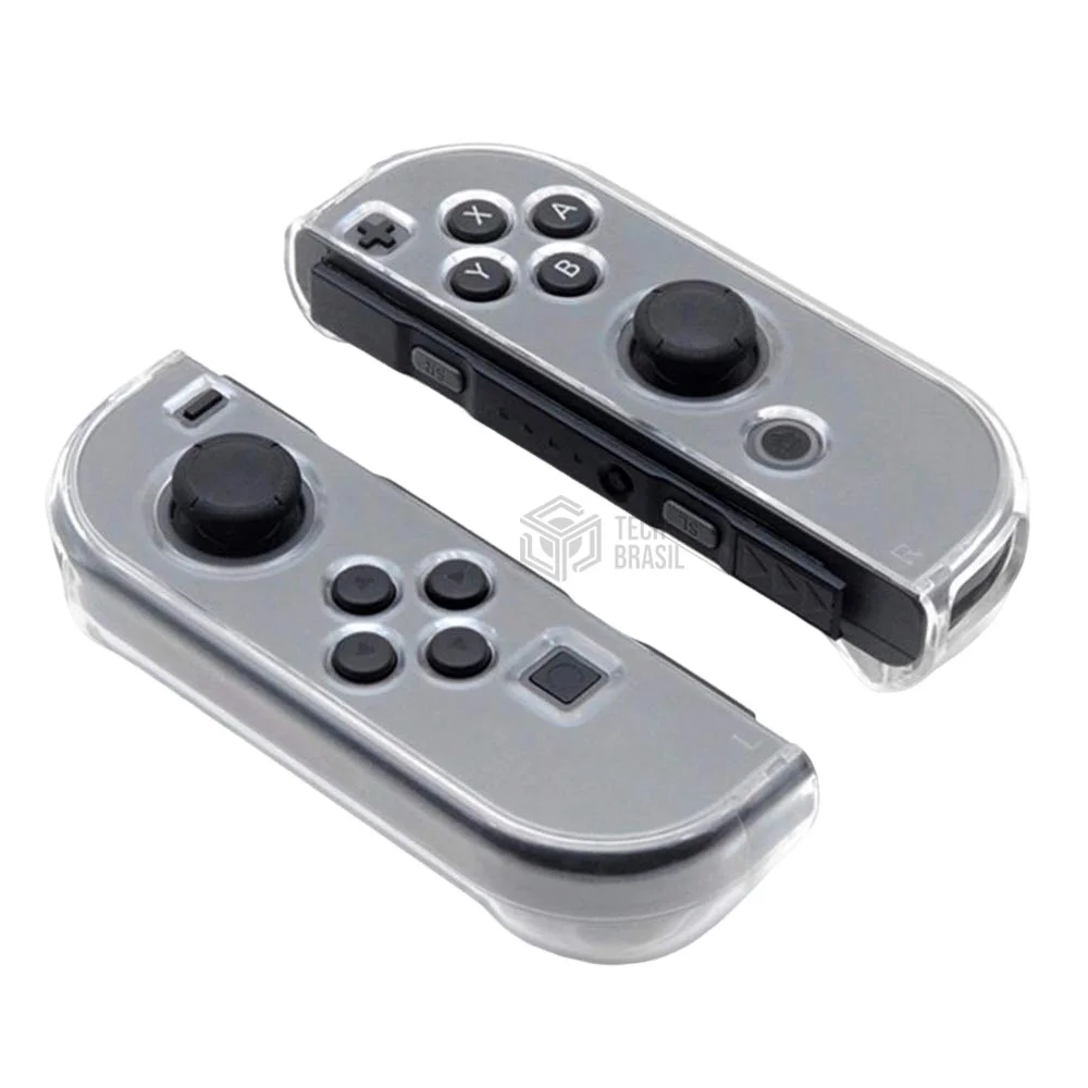 Capa Protetora Acrílico Para Nintendo Switch Joy-con Case Transparente Cristal