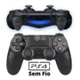 Controle Sem Fio Para Playstation 4 PC Tv Samsung Gaming Hub Game Pass Smart Bluetooth Preto