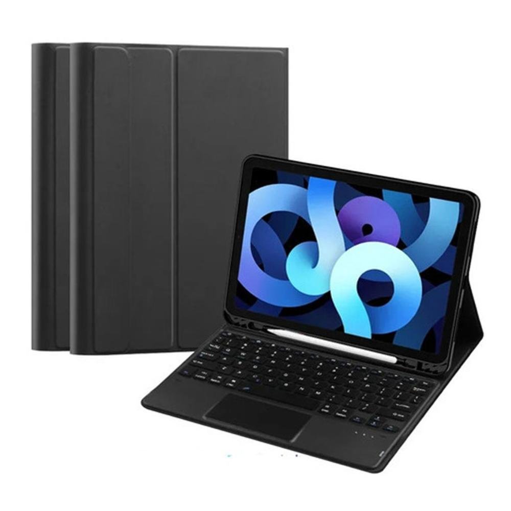 Capa Com Teclado E Touchpad Para Ipad 10.2 (9a 8a 7a Geração