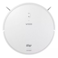 Aspirador Robô De Pó Robot W1000, Bivolt, Branco E Turquesa, Com Mapeamento 60hz, Wap