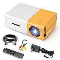 Projetor Portátil LED Hd Alta Definição Para Filmes Futebol E Séries Em Casa Cor:amarelo;tamanho:único;gênero:unissex