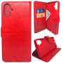 Capa Carteira Para Samsung A06 (tela De 6.7) Capinha Case Cor:vermelho