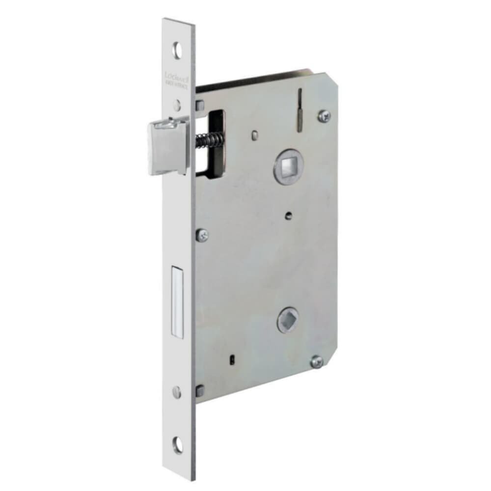 Fechadura Future Dudu Banheiro 55mm Cromada E Preta Lockwell