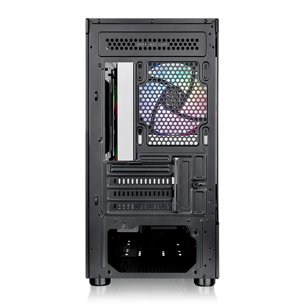 Gabinete Preto View 170 Tg ARGB Tt 3 Fans 120mm - Ca-1z4-00m1wn-00 Gabinete Preto View 170 Tg ARGB Tt 3 Fans 120mm - Ca-1z4-00m1wn-00