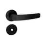Fechadura Nano Banheiro Roseta 527 M139 40mm Preta Haga