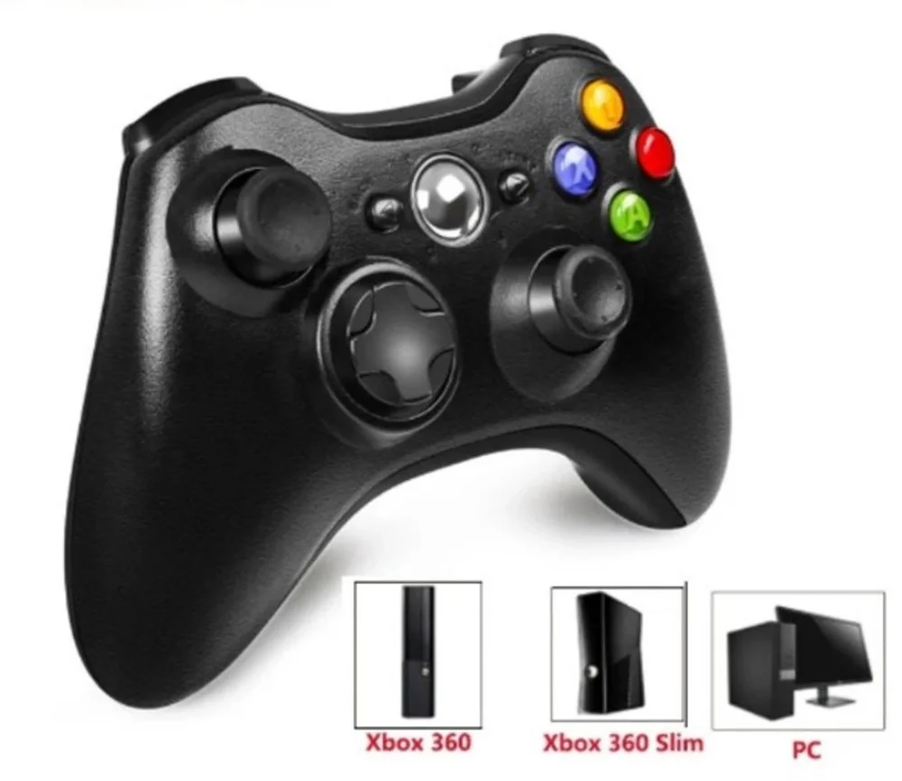 Controle Sem Fio Receptor Wireless Compativel Video Game XBOX 360 Controle Sem Fio Receptor Wireless Compativel Video Game XBOX 360