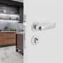 Fechadura Duna 3 Externa 40mm Cromo Acetinado M09j5z R0069 Ez1300 Imab