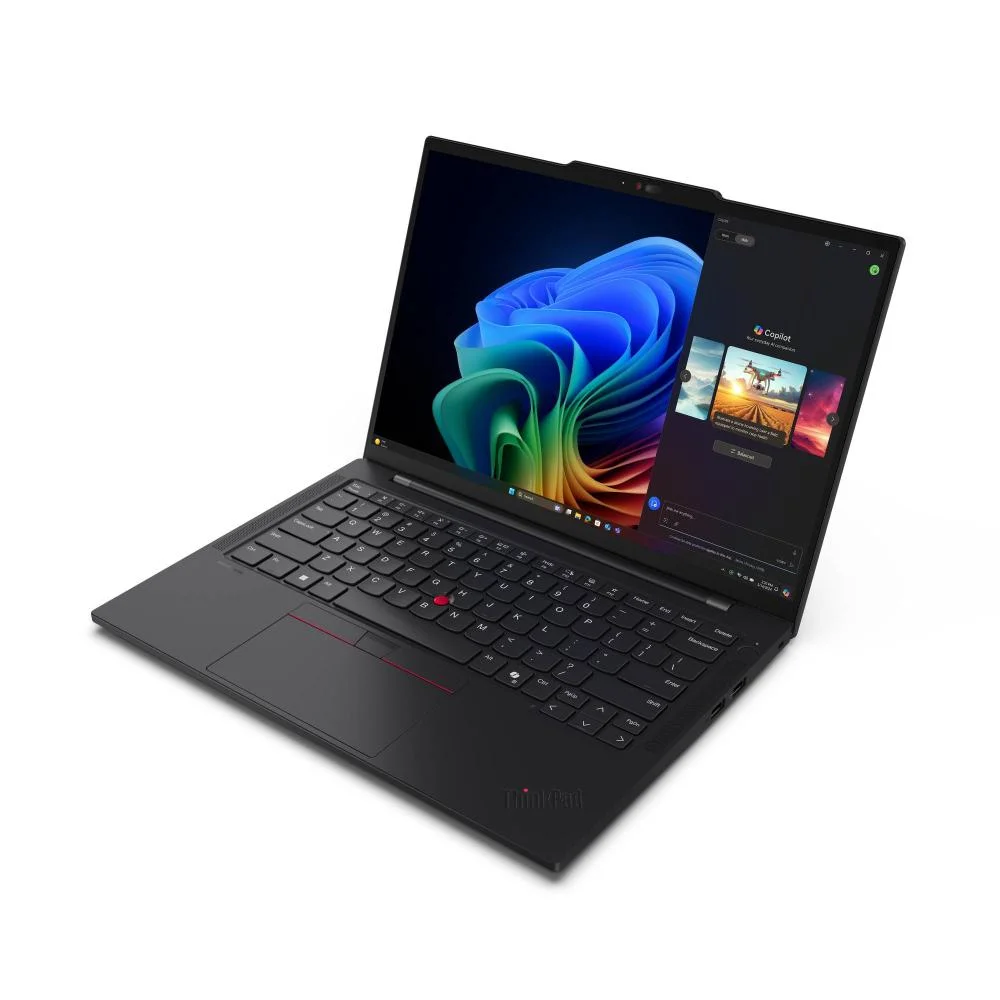 Notebook Lenovo T14s Snapdragon G6 Snapdragon X Elite X1e-78-100 32gb 256gb SSD WINDOWS 11 Pro - 21n20000br Preto