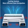Base Suporte Ps5 Com Resfriador Carregador De Controle Oivo