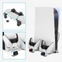 Base Suporte Ps5 Com Resfriador Carregador De Controle Oivo