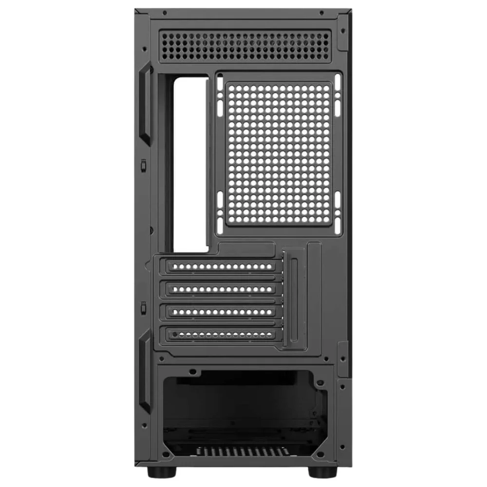 Gabinete Gamer Bluecase Nuker V2 Mid Tower Frontal e Lateral em Vidro - BG-053
