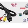 Cabo Av Áudio Vídeo Nintendo 64 Super Nintendo GameCube Famicom