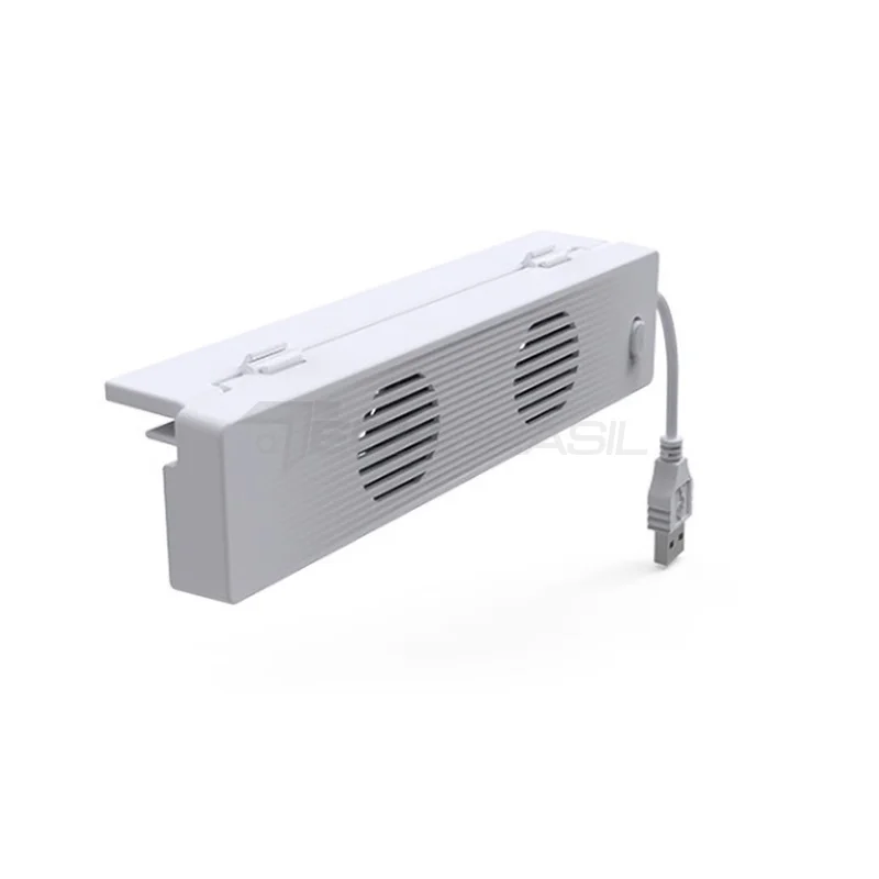 Cooler Usb Nintendo Switch OLED Exautor De Calor Refrigeração Fan Branco