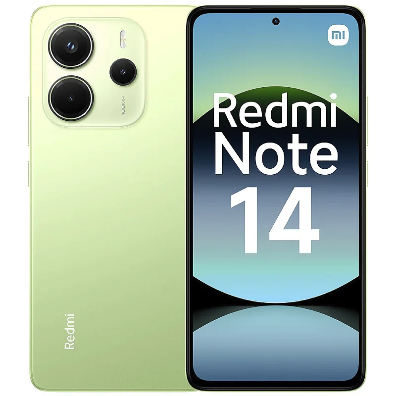 Smartphone Xiaomi Redmi Note 14 256gb - 8GB Ram - Verde  - Global