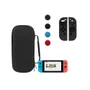 Kit Proteção Para Nintendo Switch 7 Em 1 - Case Capa Película Grips Caps