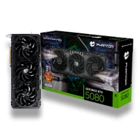 Placa De Vídeo RTX 5080 16gb Phantom Gs Gd7 256b Gainward - Ne75080t19t2-gb2030p