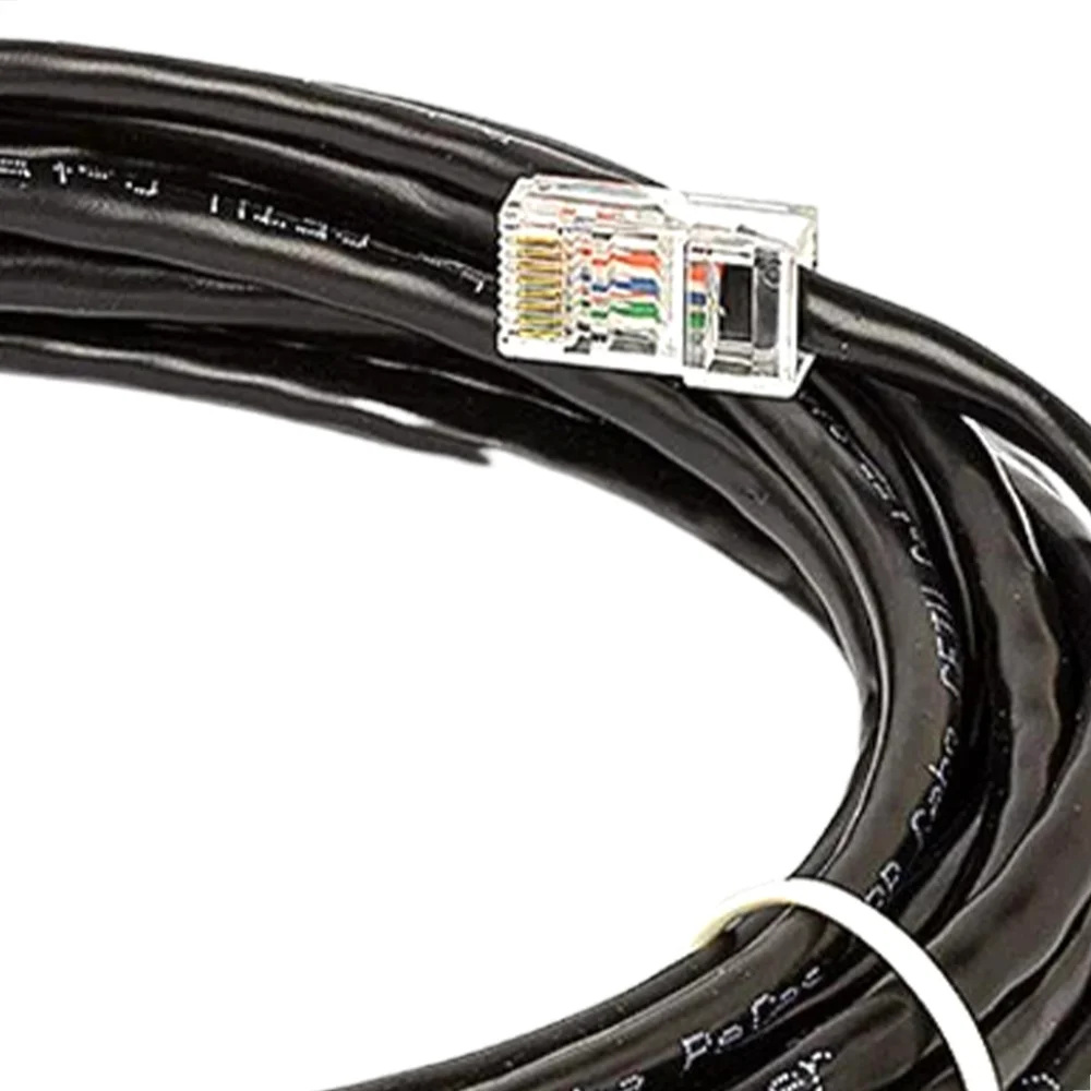 Cabo De Rede Cat5e Montado Preto - 40 Metros