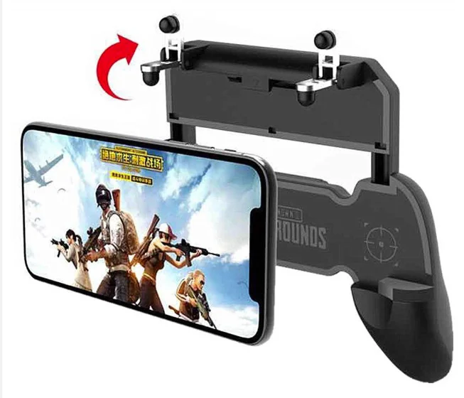Controle Gamepad W11 Com Gatilho L1 R1 + Analógico Pubg, Free Fire Cod Controle Gamepad W11 Com Gatilho L1 R1 + Analógico Pubg, Free Fire Cod