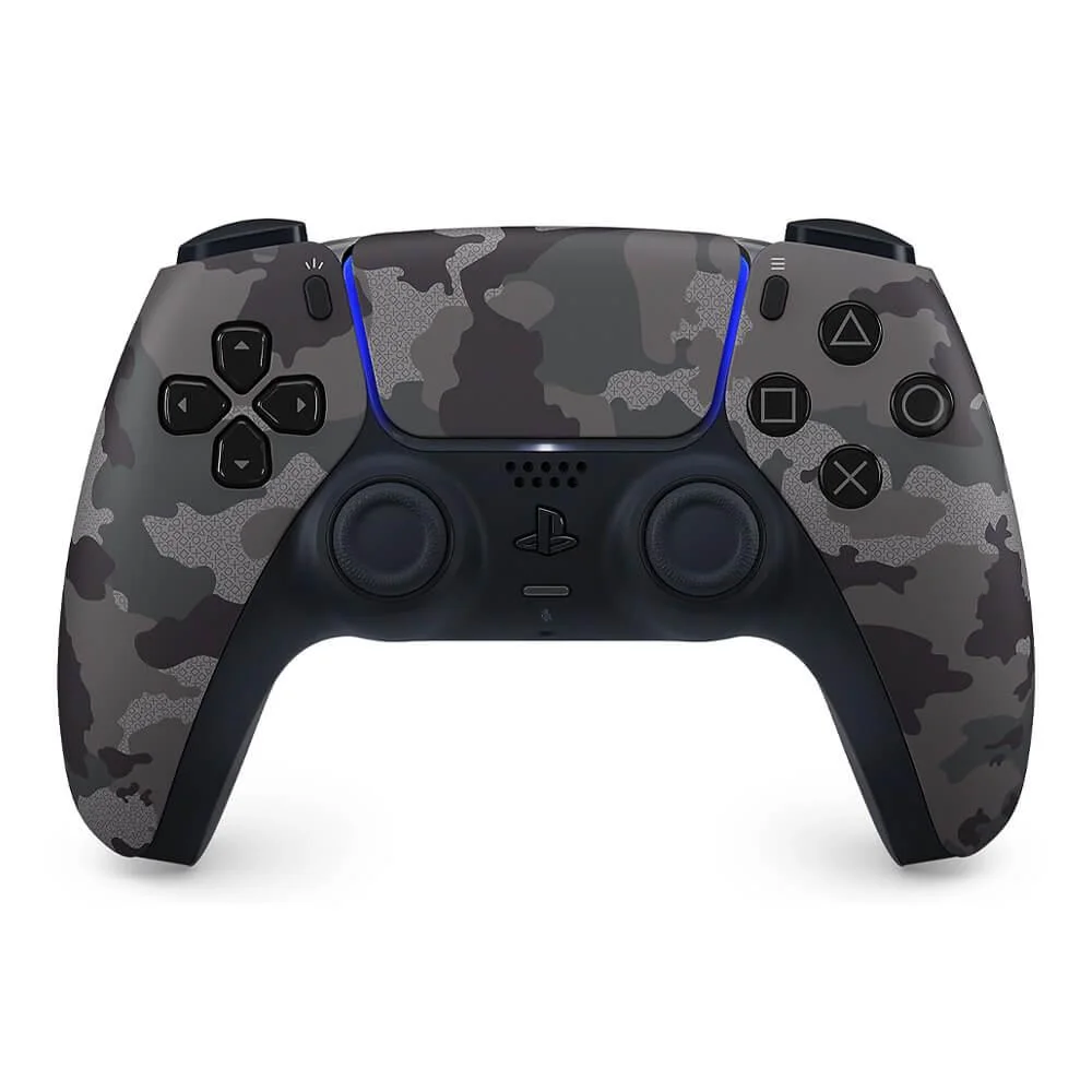 Controle Sem Fio Sony Dualsense Ps5 Gray Camuflado Controle Sem Fio Sony Dualsense Ps5 Gray Camuflado
