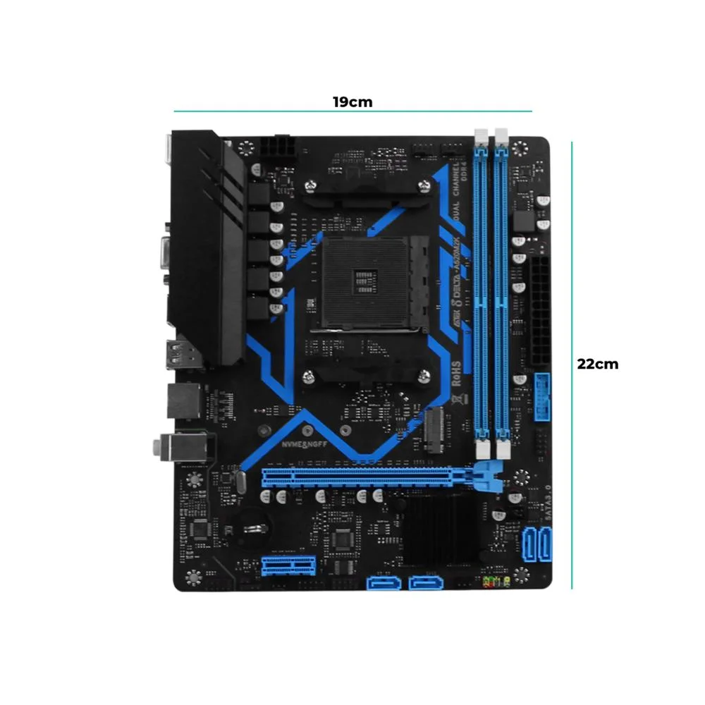 Placa Mãe Micro-atx Am4 A520, Amd Ryzen, Ddr4, PCi-e X16 4.0, Usb HDMI Vga, Pronta Entrega Placa Mãe Micro-atx Am4 A520, Amd Ryzen, Ddr4, PCi-e X16 4.0, Usb HDMI Vga, Pronta Entrega