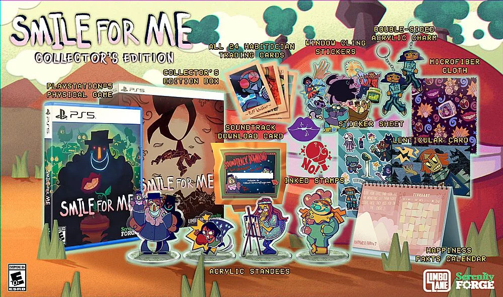 Jogo Smile For Me Collector's Edition - Playstation 5 Jogo Smile For Me Collector's Edition - Playstation 5