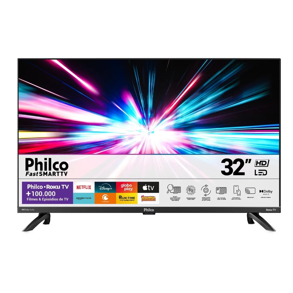Smart TV Philco 32 Polegadas LED Roku TV PTV32G7PR2CGB Smart TV Philco 32 Polegadas LED Roku TV PTV32G7PR2CGB