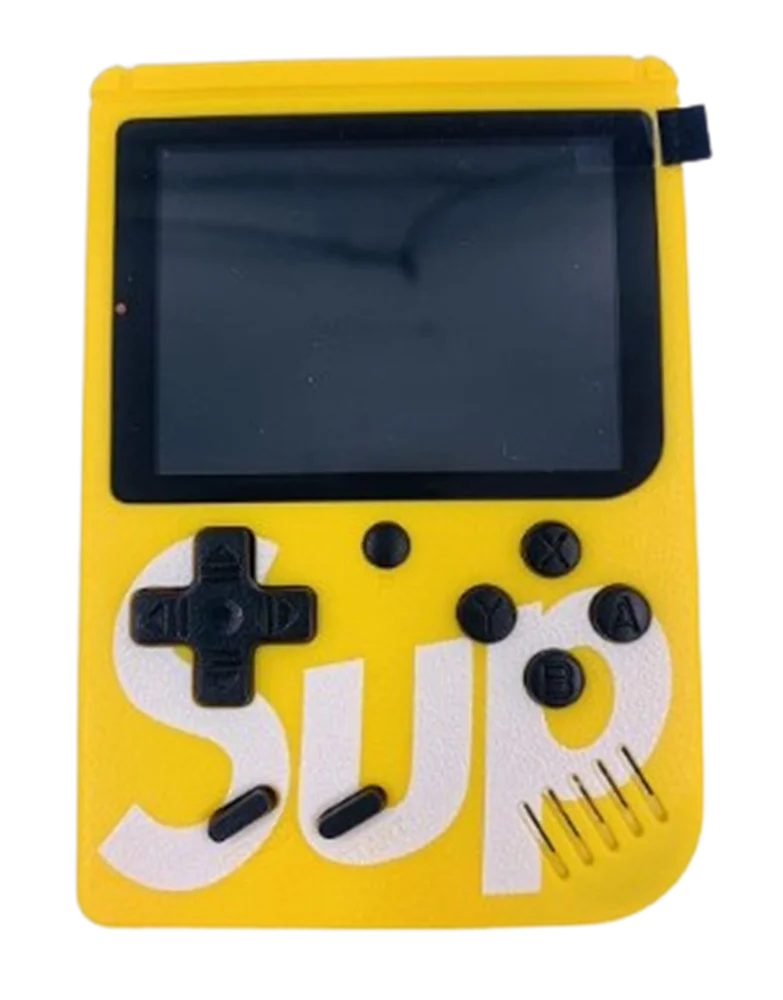 Vídeo Game Portátil 400 Jogos Cor Amarelo Vídeo Game Portátil 400 Jogos Cor Amarelo