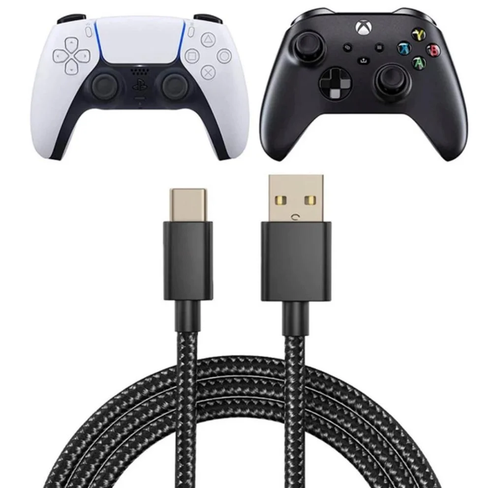 Cabo Carregador Tipo C Usb Para Controle De XBOX Series S X Cabo Carregador Tipo C Usb Para Controle De XBOX Series S X
