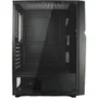 Gabinete Kalkan Muspel Mid Tower Vidro Temperado S/fans Preto