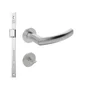 Fechadura 823/ix40 Banheiro Roseta Redonda Escovada 40mm Stam