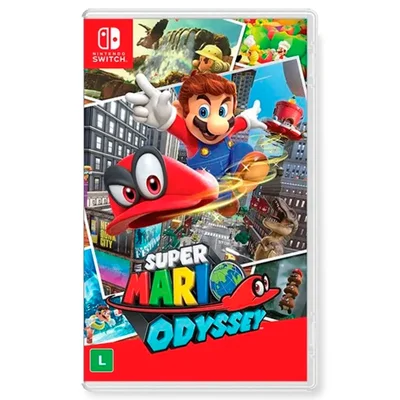 Imagem do produto Super Mario Odyssey Switch - Físico em Kabum