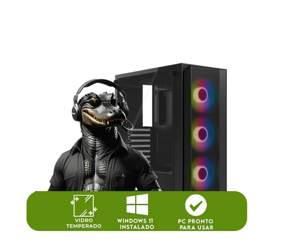 PC Gamer Balão.info Amd Ryzen, Memoria Ram 16gb Ddr4, SSD 480GB, Placa De Video 2gb em Campinas - foto 3