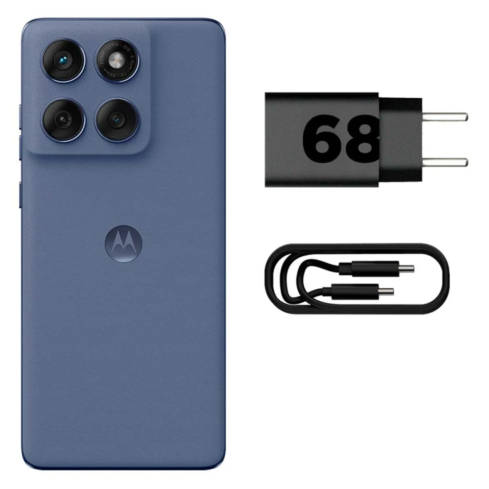 Smartphone Motorola Edge 60 Fusion 256gb Dual Chip 5g Tela 6.7” Câmera Tripla 50mp+50mp+10mp Cinza Smartphone Motorola Edge 60 Fusion 256gb Dual Chip 5g Tela 6.7” Câmera Tripla 50mp+50mp+10mp Cinza