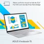 Notebook Asus Vivobook 15 X1504va Intel Core i5 1334u, 8GB RAM, SSD 512GB, Intel Iris Xe, Tela 15.6" FHD, Windows 11, Silver - Nj1740w.