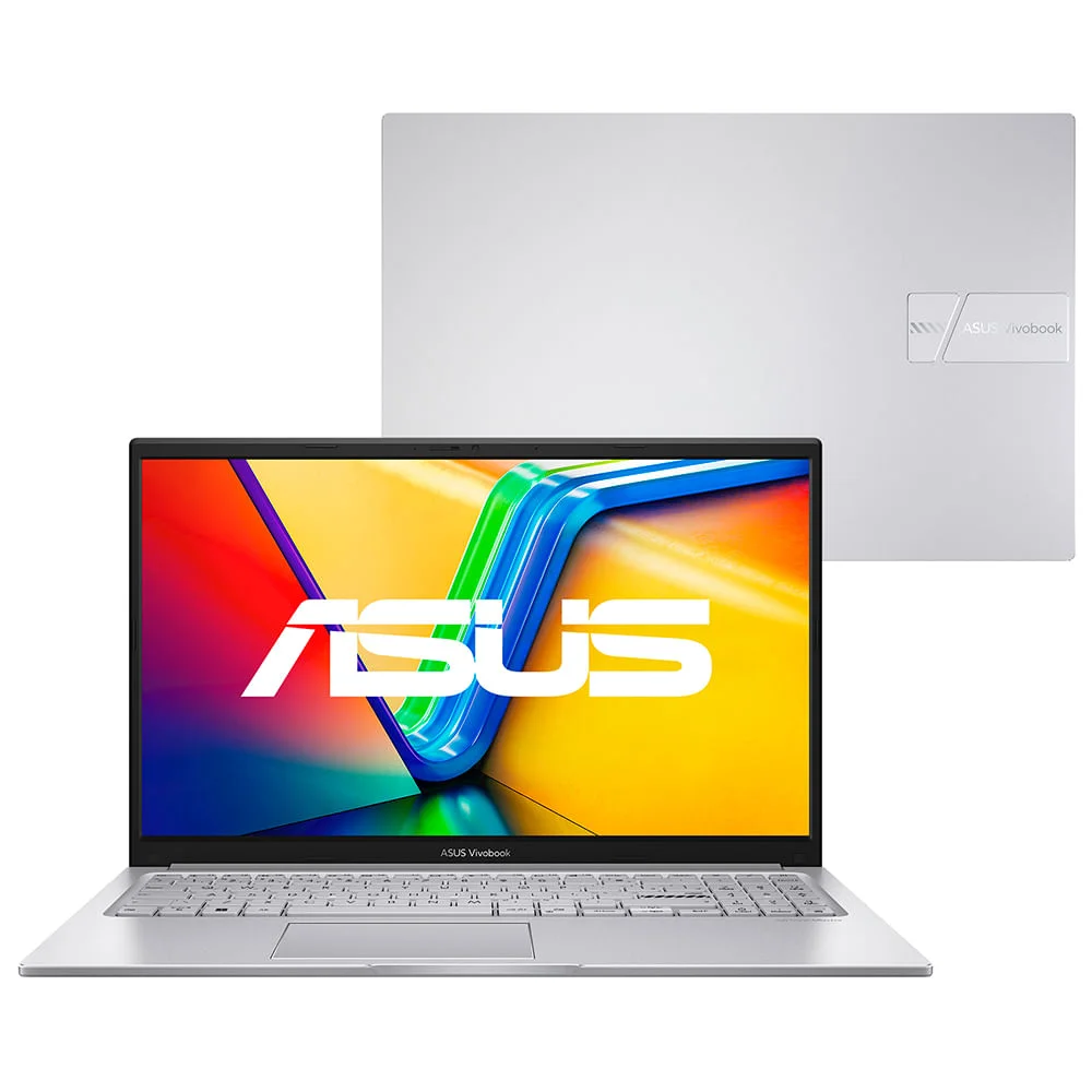 Notebook Asus Vivobook 15 X1504va Intel Core i5 1334u, 8GB RAM, SSD 512GB, Intel Iris Xe, Tela 15.6" FHD, Windows 11, Silver - Nj1740w. Notebook Asus Vivobook 15 X1504va Intel Core i5 1334u, 8GB RAM, SSD 512GB, Intel Iris Xe, Tela 15.6" FHD, Windows 11, Silver - Nj1740w.